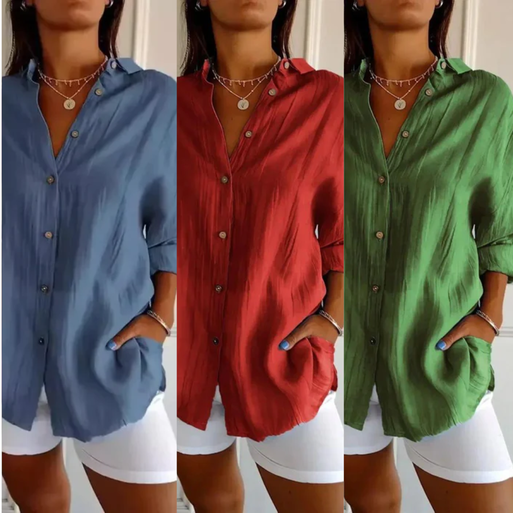 Camisas Ibiza em Linho de Algodão