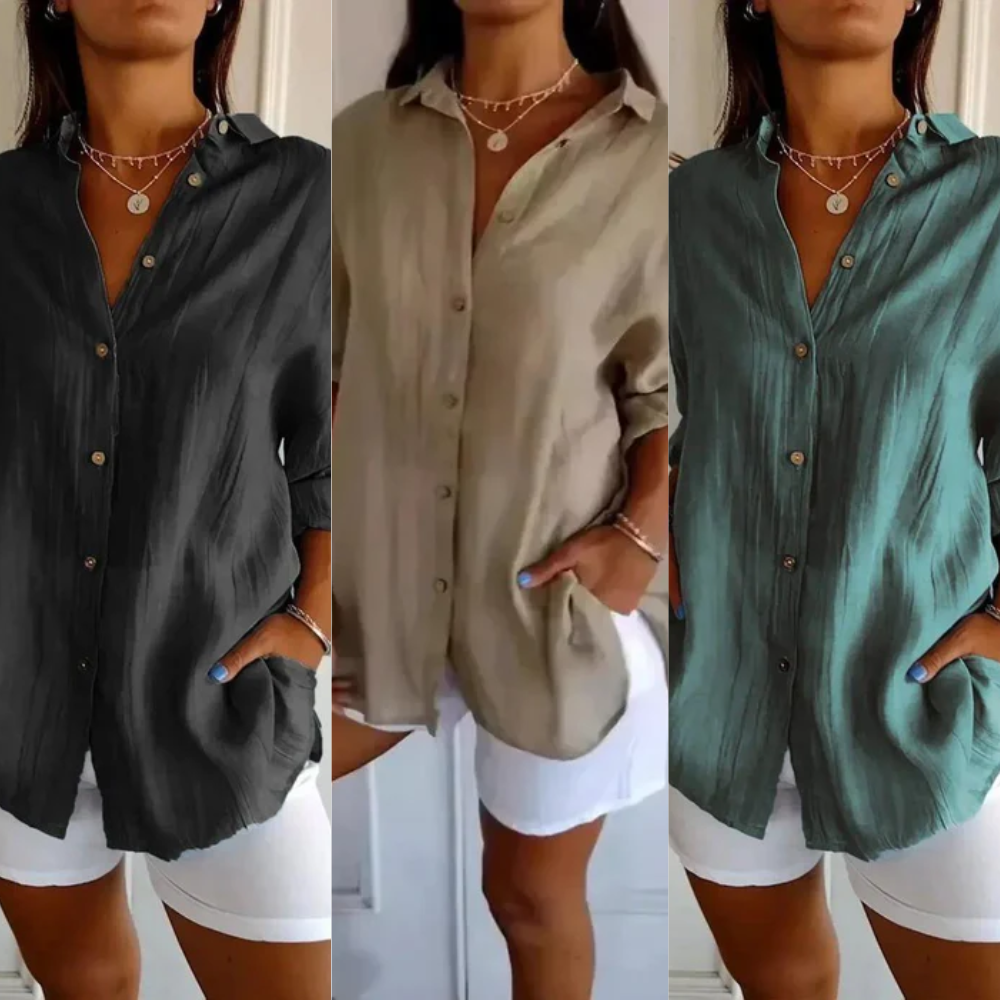 Camisas Ibiza em Linho de Algodão