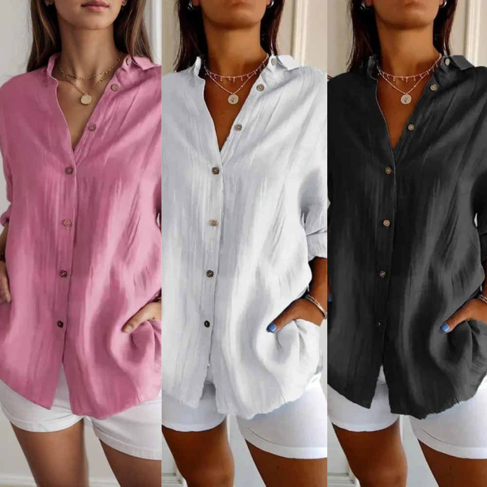 Camisas Ibiza em Linho de Algodão