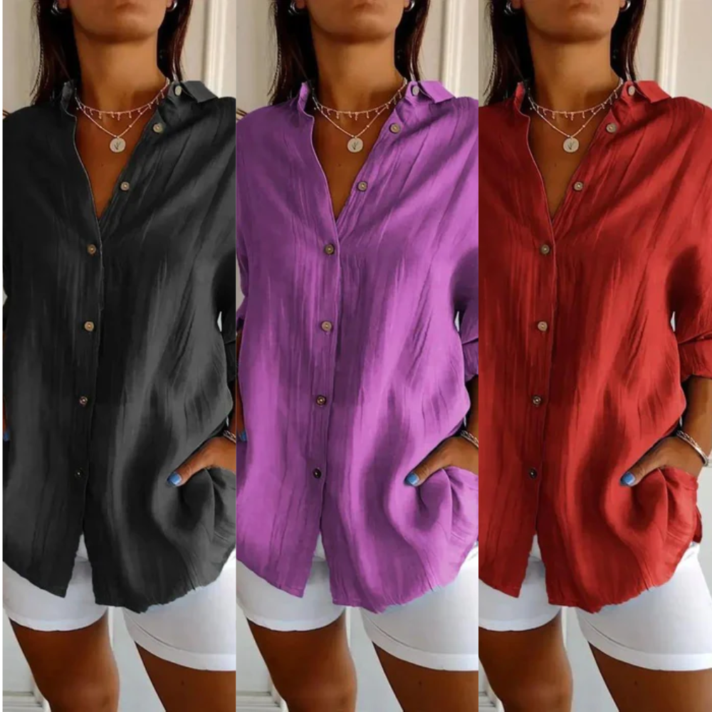 Camisas Ibiza em Linho de Algodão