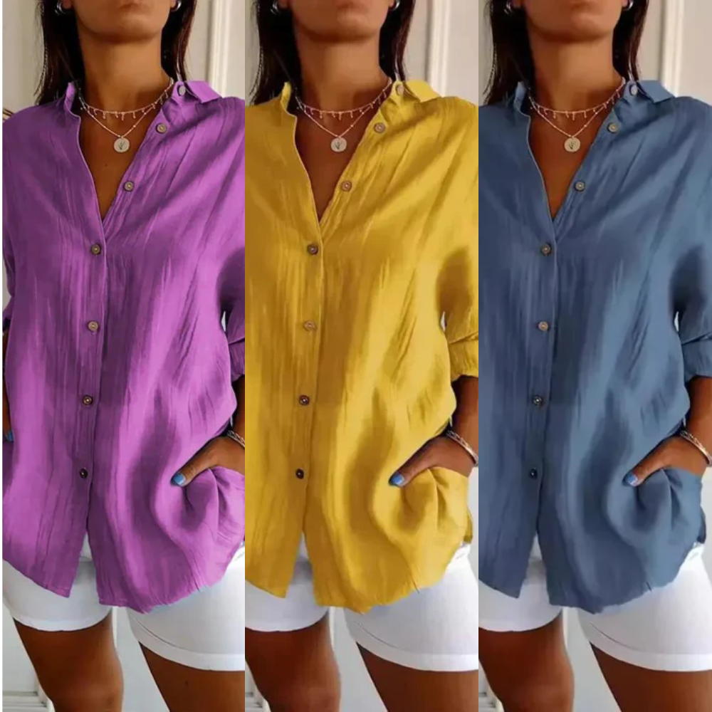 Camisas Ibiza em Linho de Algodão