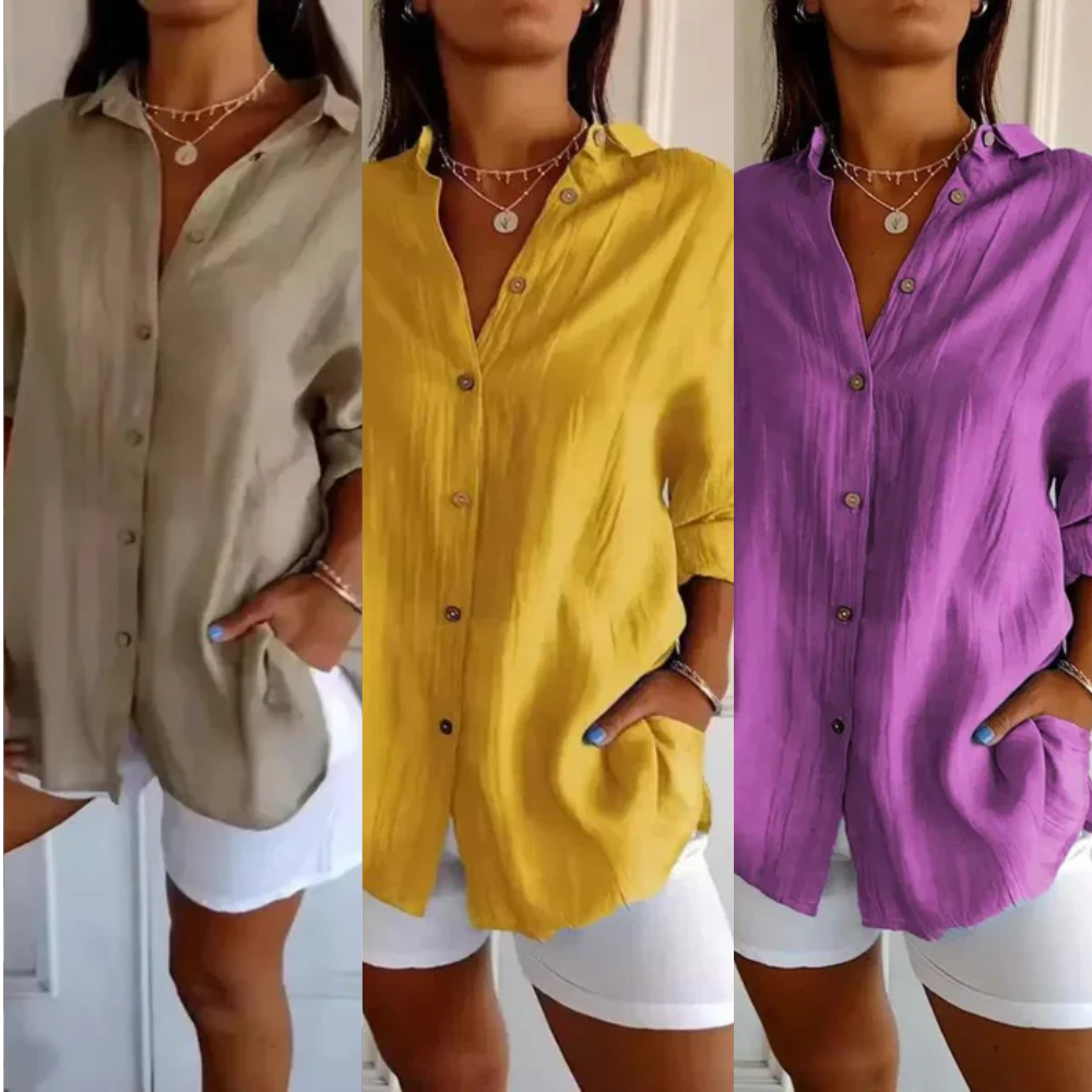 Camisas Ibiza em Linho de Algodão