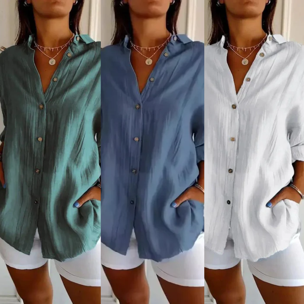 Camisas Ibiza em Linho de Algodão