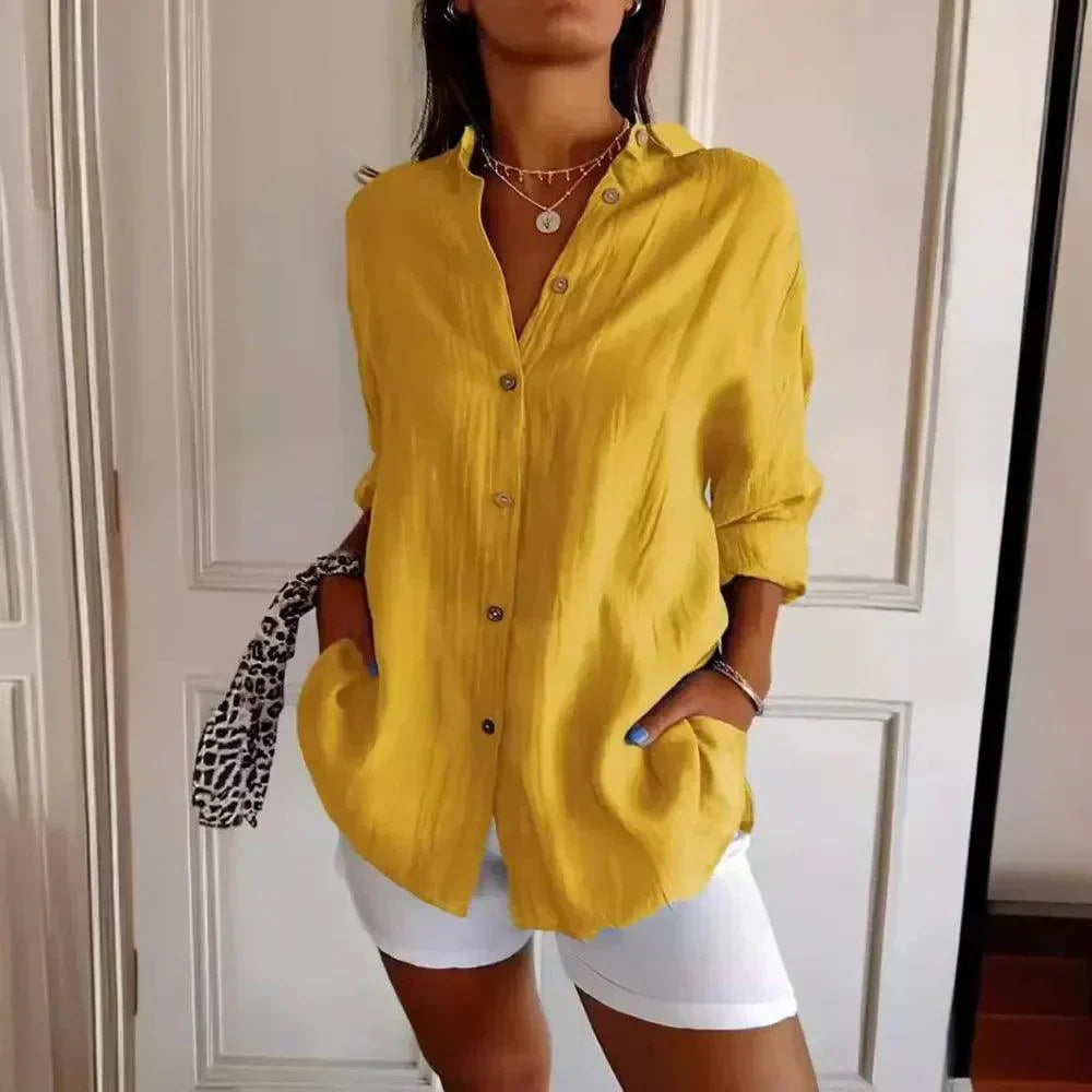 Camisas Ibiza em Linho de Algodão